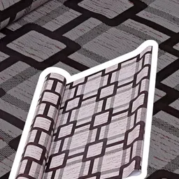 Mopak Decor Brown Set of 1 Regular Shelf Liner Organisers image 5