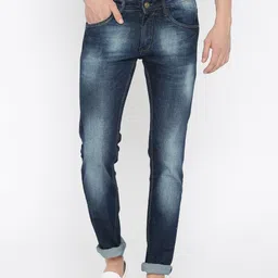 Nature Casuals Men Blue Slim Fit Mid-Rise Clean Look Jeans image 1