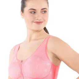 Dermawear Women Breezeology Front Open Premium Non Wired Soft Padded Bra image 4