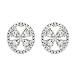Sparkles Lab Grown Diamond 14k (585) Yellow Gold Earrings for Women-image-29