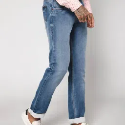 Cantabil Blue Regular Fit Jeans image 3