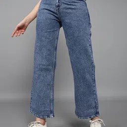 VBEAUTI Women Comfort Boyfriend Fit Mid-Rise Stretchable Jeans-image-46