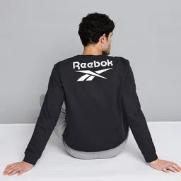 Reebok Brand Logo Printed Pullover Sweatshirt-image-13