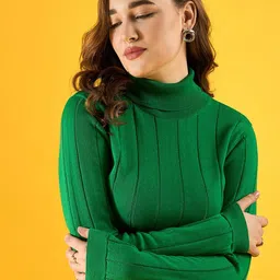 98 Degree North Women Ribbed Pullover-picture-40