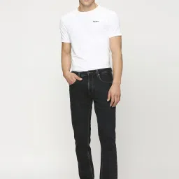 Pepe Jeans Black Cotton Regular Fit Jeans image 5