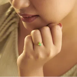 Kisna Diamond & Gold Jewellery 18k Pure Gold Andromeda Ring for Women image 5