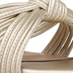 Inc.5 Women's Gold Casual Wedges image 5