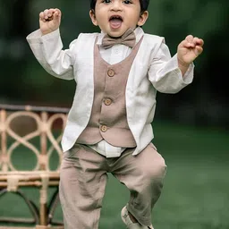 BABY TWINKLES Boys Shirt With Trousers Suit Set-image-16