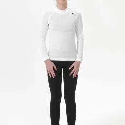 Wedze by Decathlon Kids Black Baselayer Bottom image 5
