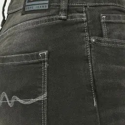Pepe Jeans Black Mid Rise Jeans image 5