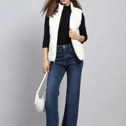 Monte Carlo White Regular Fit Quilted Jacket image 5