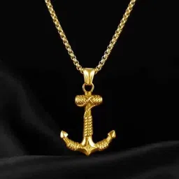 Crazy Fashion Unisex Stainless Quirky Shaped Pendant With Chain-image-25