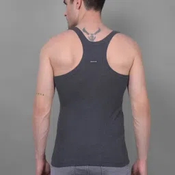 Dollar Bigboss Assorted Cotton Regular Fit Vest - Pack Of 3 image 2