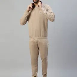 Slowave Beige Regular Fit Sweatshirt image 5