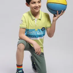 Monte Carlo Kids Green Printed Capri image 5