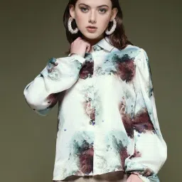 SELVIA Multicolor Tie - Dye Shirt-picture-21