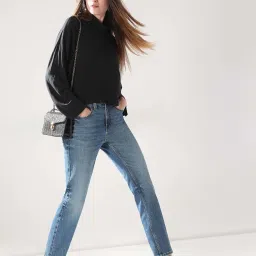 Vero Moda Blue Plain Jeans image 5