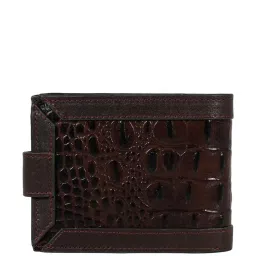 Hidesign Kawaii Dark brown Casual Leather Bi-Fold Wallet for Men image 5