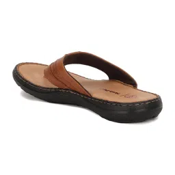 Hush Puppies by Bata Men's Tan Thong Sandals image 5