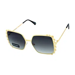 STEVE MADDEN Gold Oversize Irregular Sunglasses for Women-picture-40