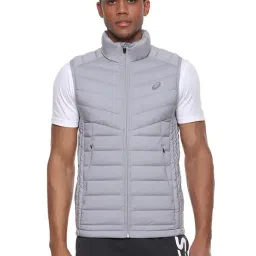 Asics Light Grey Regular Fit Sports Jacket-picture-10
