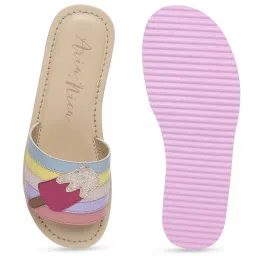 Aria Nica Kids ICY BIG Multicolor Casual Slides image 5