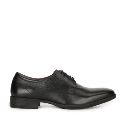 Hush Puppies by Bata Men's Black Derby Shoes-image-53