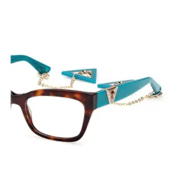 Guess GU296054056FR Havana Rectangular Eye Frame for Women image 5