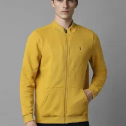 Louis Philippe Yellow Cotton Regular Fit Sweatshirt-picture-34