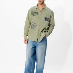 The Souled Store Men Opaque Printed Casual Shirt image 5