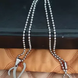 Utkarsh Silver-Plated Quirky Pendants with Chains image 3