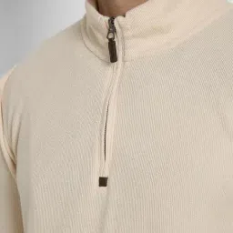 American Eagle Beige Regular Fit Sweatshirt image 5