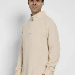 American Eagle Beige Regular Fit Sweatshirt image 3
