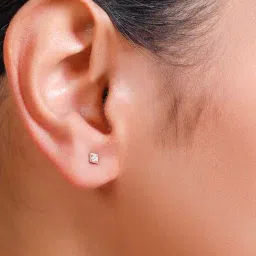 Mia by Tanishq 14k Gold Dainty Spark Diamond Earrings for Women-picture-32