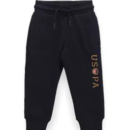 U.S. Polo Assn. Kids Navy Printed Joggers-picture-18