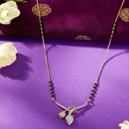 P.N.Gadgil Jewellers 18 KT Yellow Gold & Diamond Modern Mangalsutra For Woman-picture-10