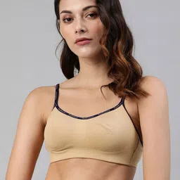 Van Heusen Women Solid Seamless Cups Non Padded Cami Bra-picture-31