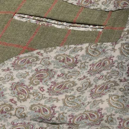 ESSAS club Checked Single-Breasted Slim Fit Casual Blazer image 4