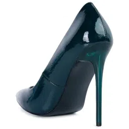 London Rag Women's Blue Stiletto Pumps image 5