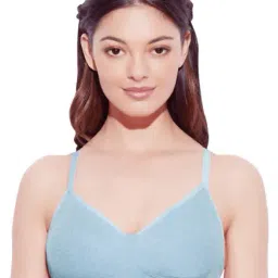 Enamor Chambray Melange Non Wired Non Padded T-Shirt Bra-picture-15