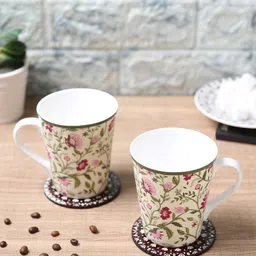 India Circus Cream-Coloured Printed Bone China Set-image-8