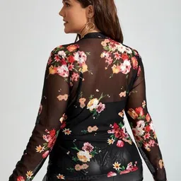 Moda Rapido Floral Print Top image 2