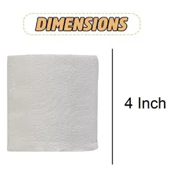 generic Rose Gold Toilet Paper Roll 2 Ply - Pack Of 10 | Tissue Paper Roll Ultra Soft Highly Absorbent | 260 Pulls Each Roll image 5