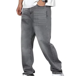 ben martin Men Jeans || Men Jeans Pants || Denim Jeans || Baggy Jeans for Men || Loose Fit Jeans for Men image 1