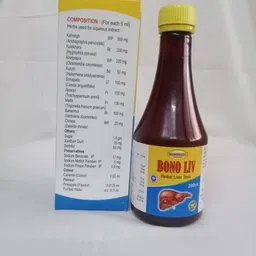 generic Bonomool Bono Liv Ayurvedic Herbal Liver Tonic, 200ml image 2