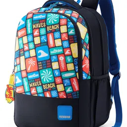 American Tourister PAZZO 4.0 XL Backpack Beach Theme Print Black - Height 18 Inches-image-97
