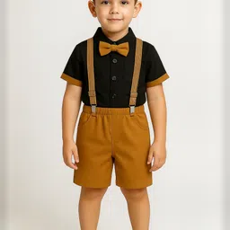 STINITY Kids-Boys Brown Clothing Set-picture-16