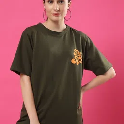 Metronaut Women Printed T-shirt-image-4