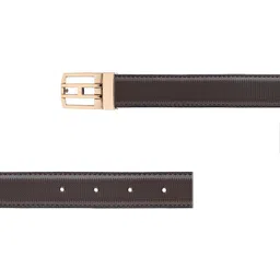 Killer Men Textured Reversible Formal Belt KLR_SH61_HONEYBRN-Multi image 5