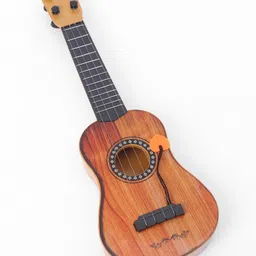 vijaya impex Vijaya Impex4 String Acoustic Guitar Toy Small- Brown image 5